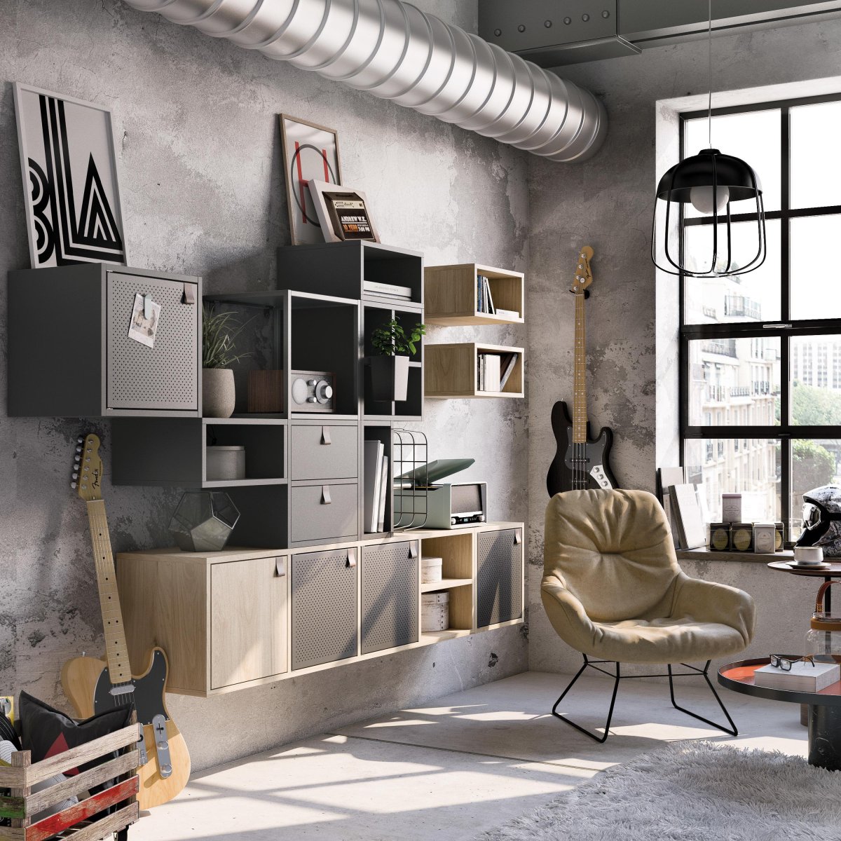 Стеллаж Spaceo Kub