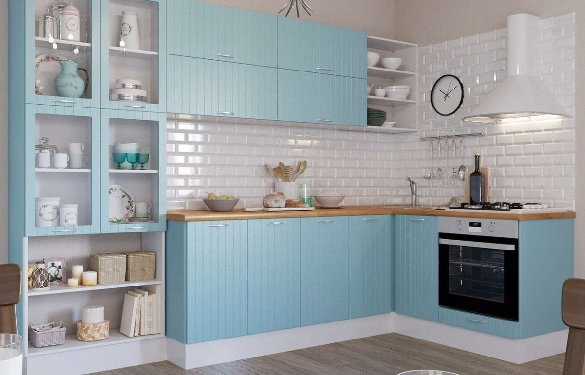 ФЭНС мята кухня Леруа