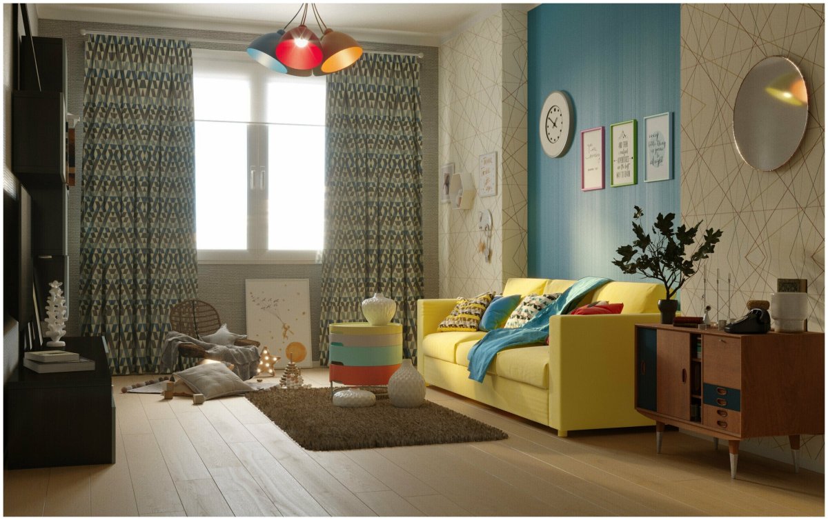 Интерьеры детской от Леруа