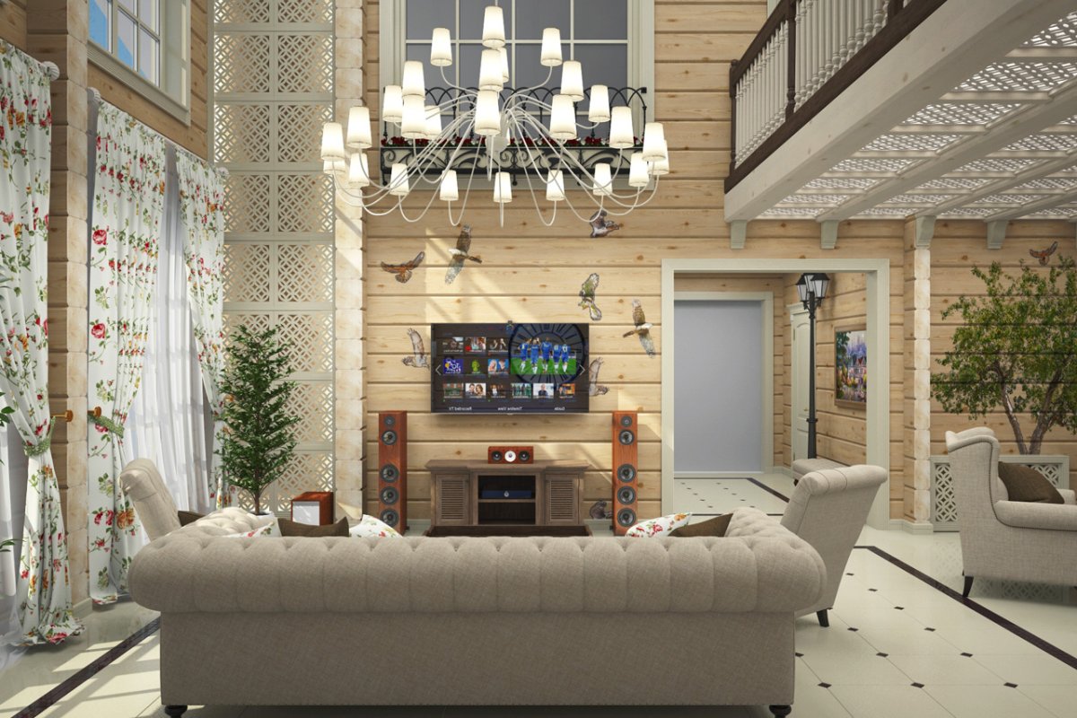 Дом из клееного бруса Саарланд