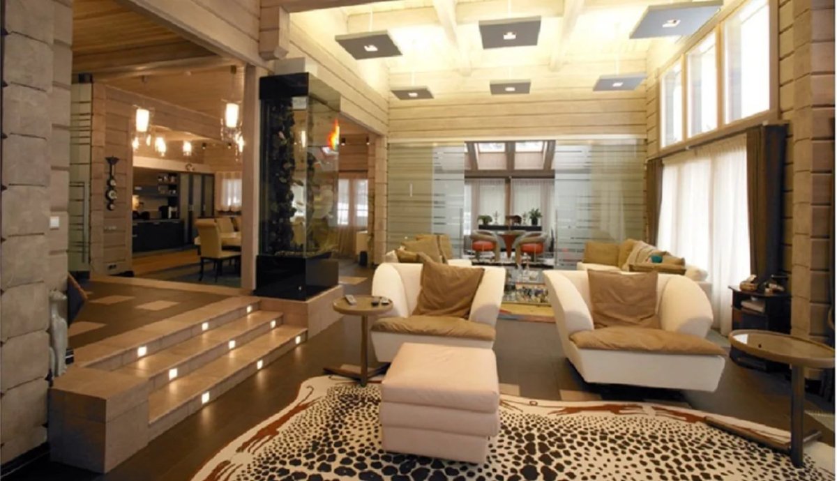 Спальня в деревянном доме