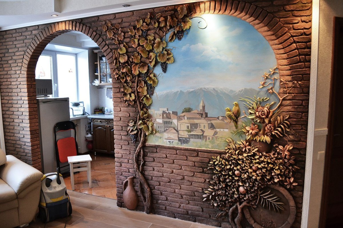 Студия Андрея Гусева - рельефное панно