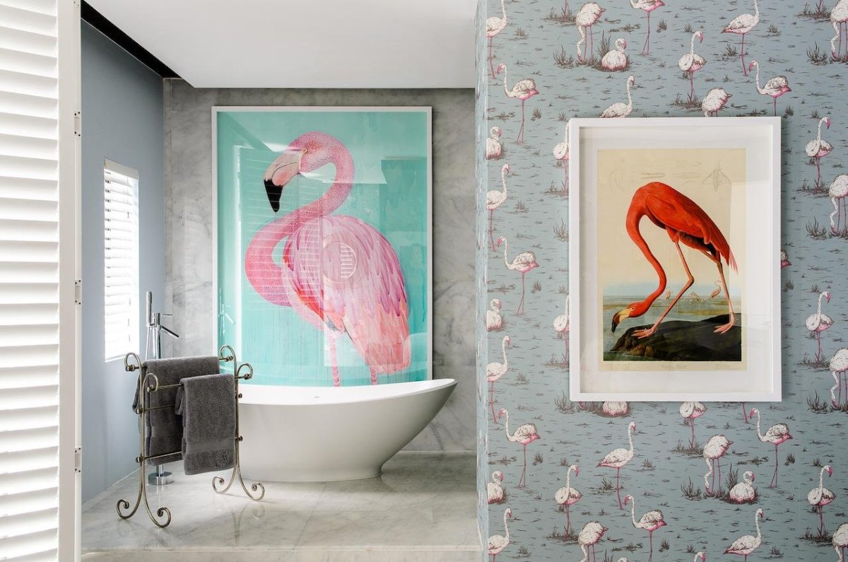 Комната с Фламинго