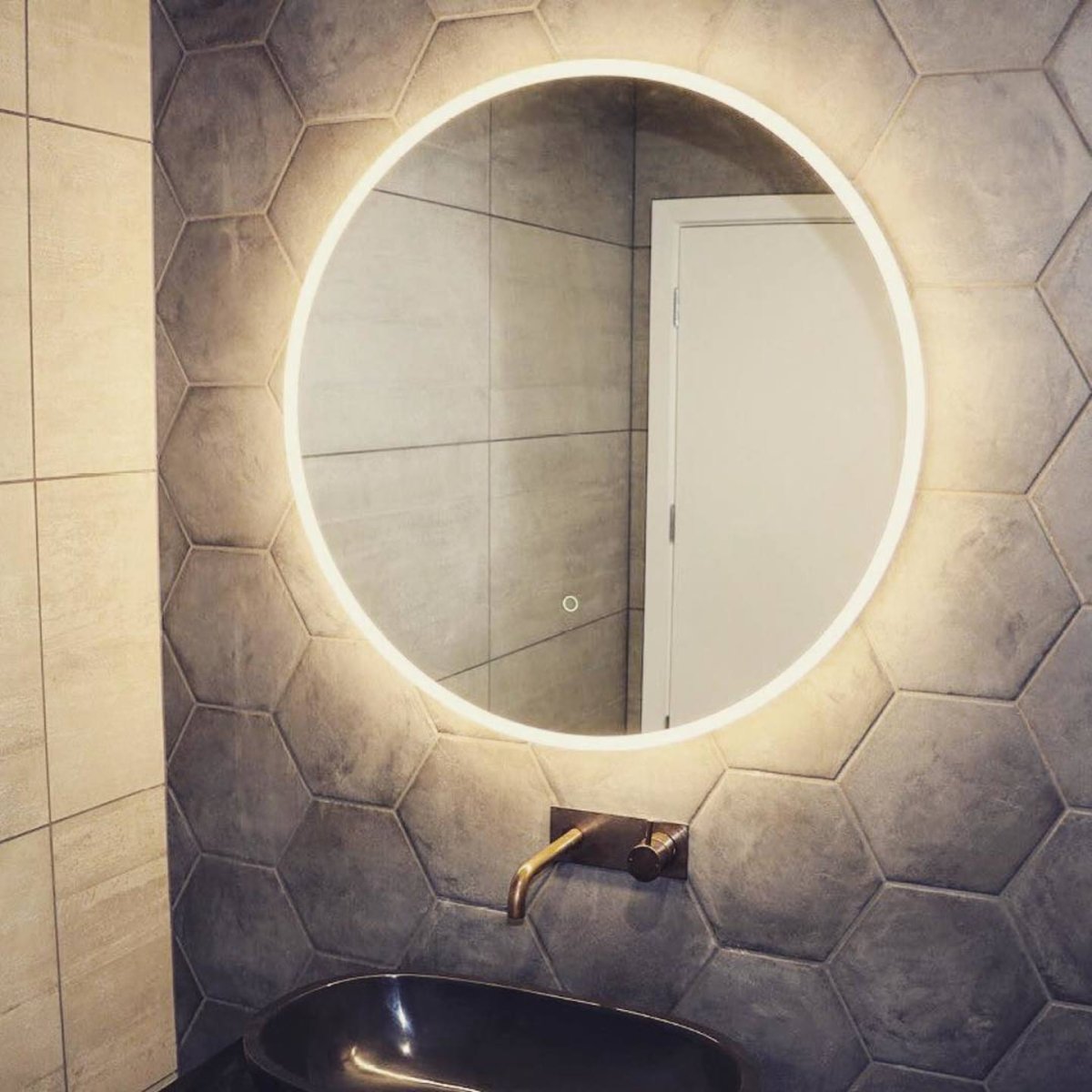 Зеркало "Allegro" 60 см с подсветкой