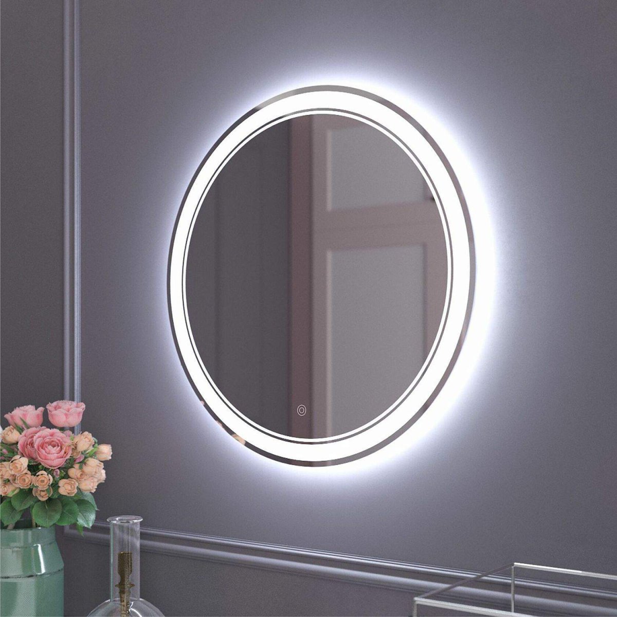 Зеркало с подсветкой Solis 80 артикул: IMR-614352