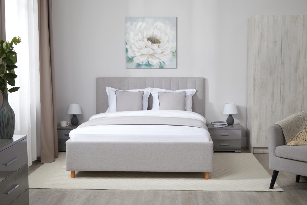 Кровать Hoff Garda серый