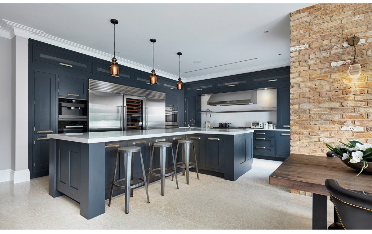 Кухня в стиле лофт 2021