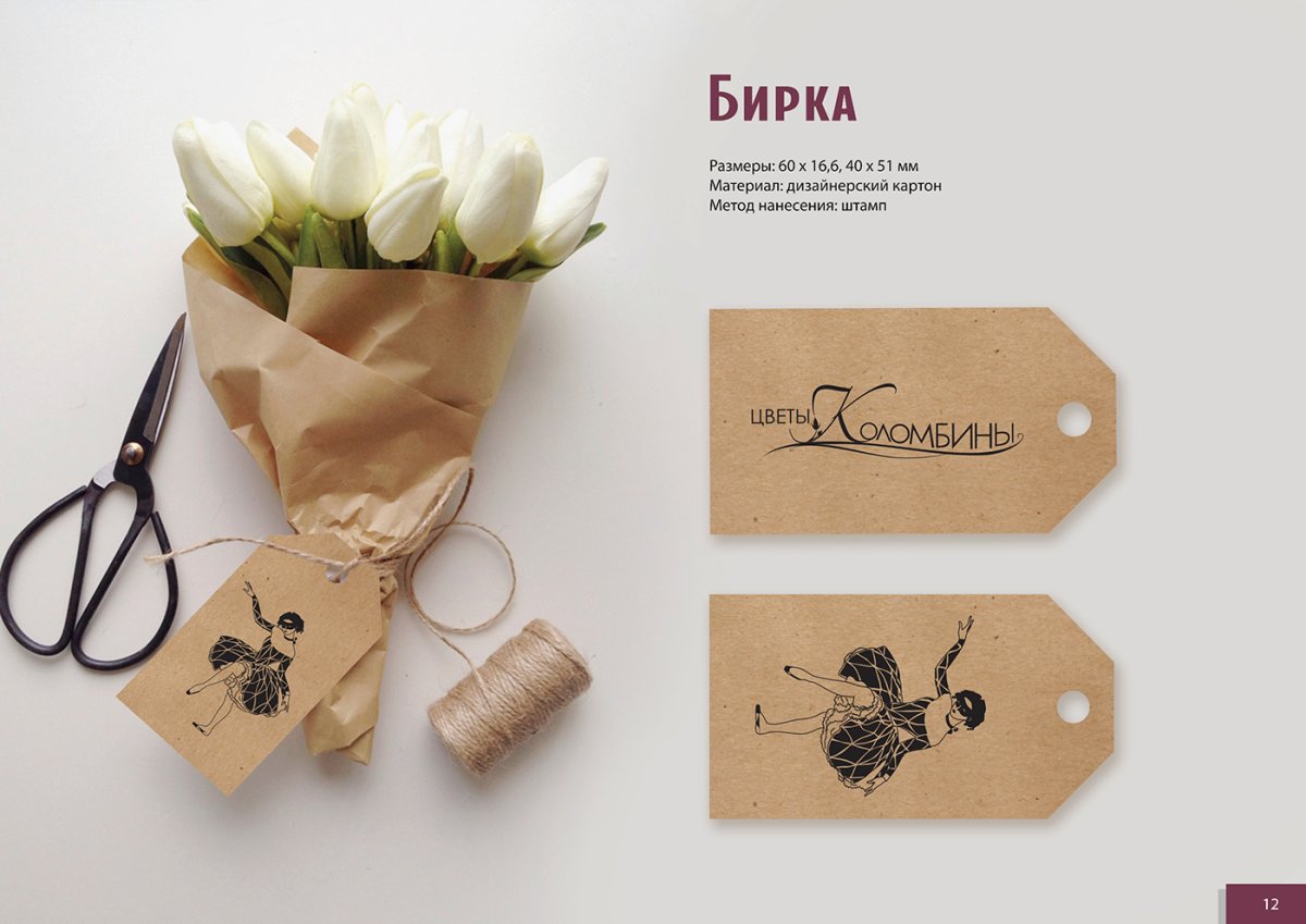 Флорист фирменный стиль