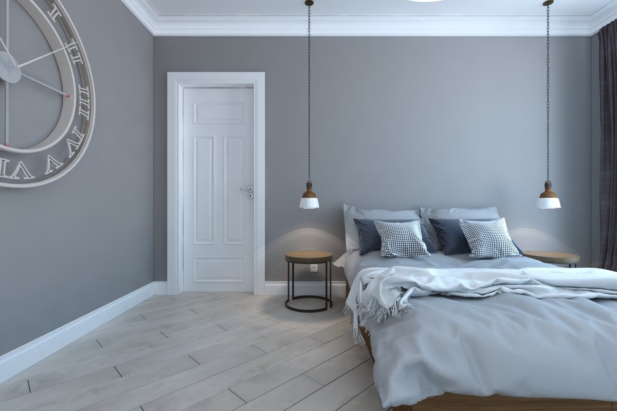 Стены без плинтуса