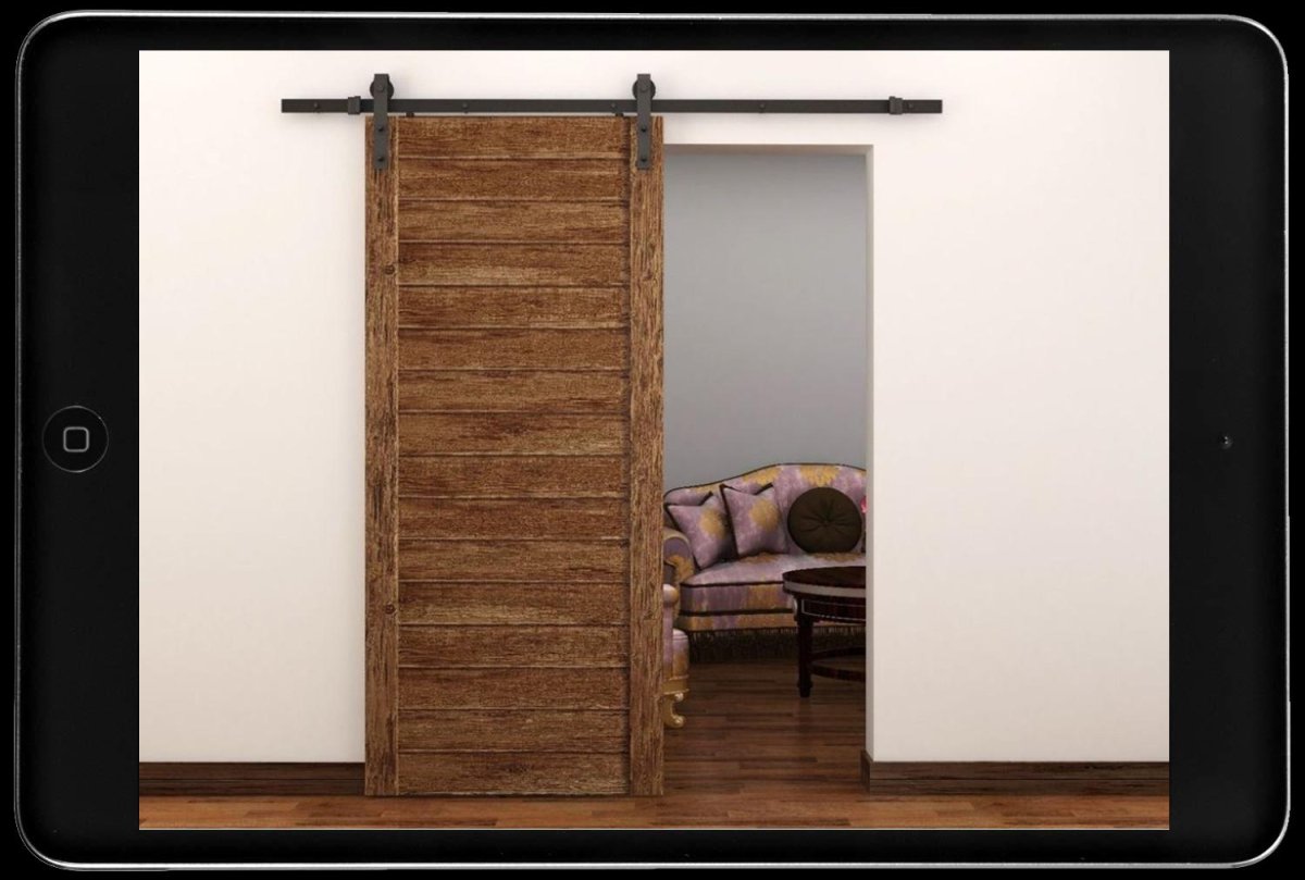 Навесная раздвижная дверь