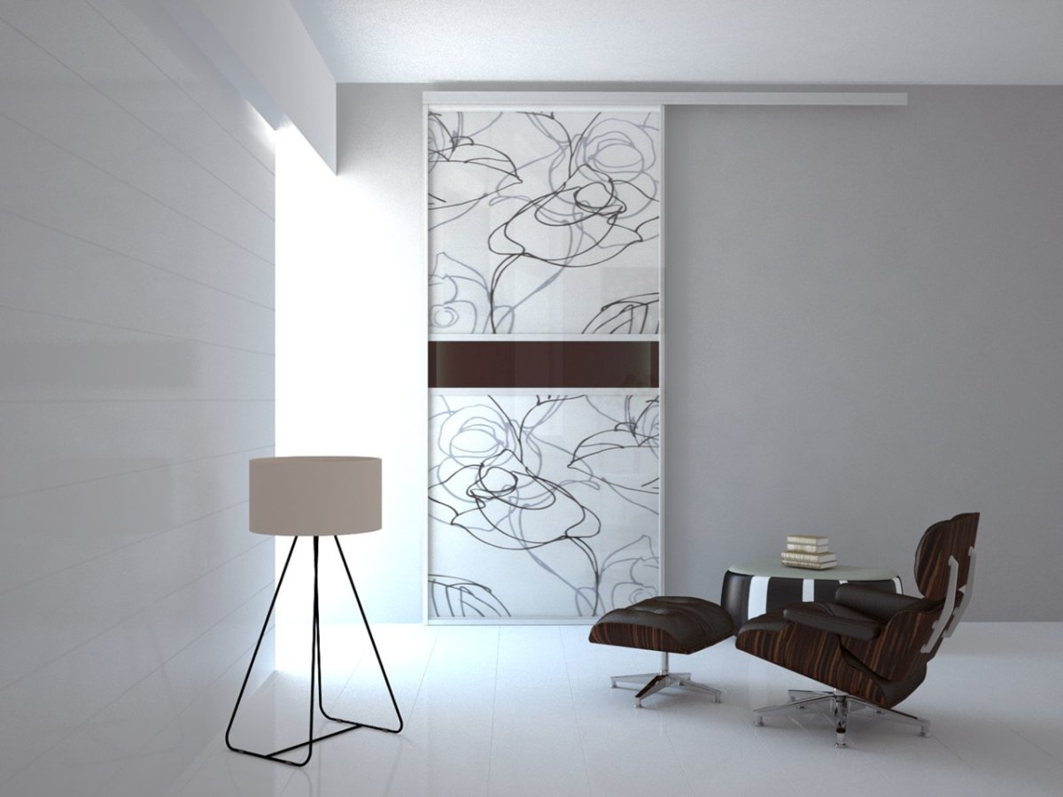 Межкомнатные перегородки с рисунком