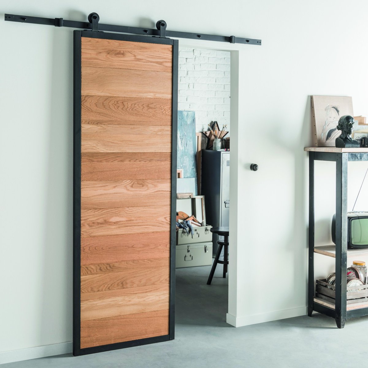 Амбарная дверь Леруа Мерлен