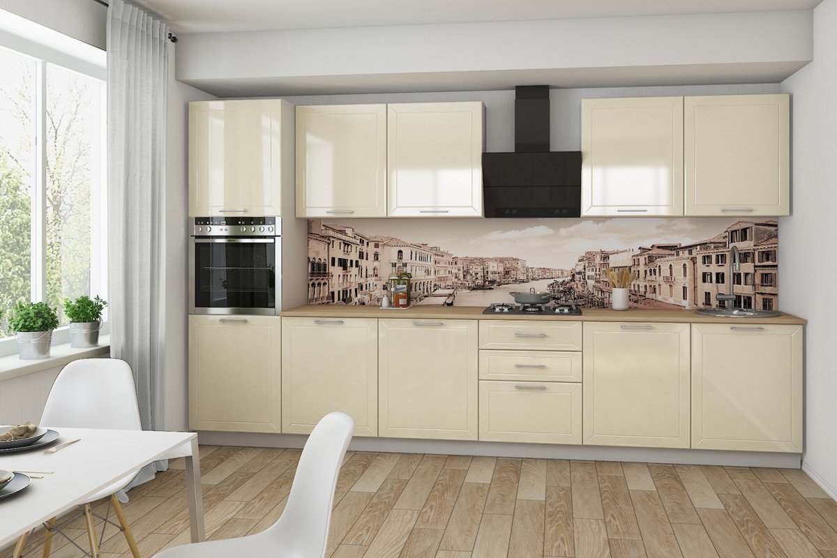 Кухня Амика ваниль