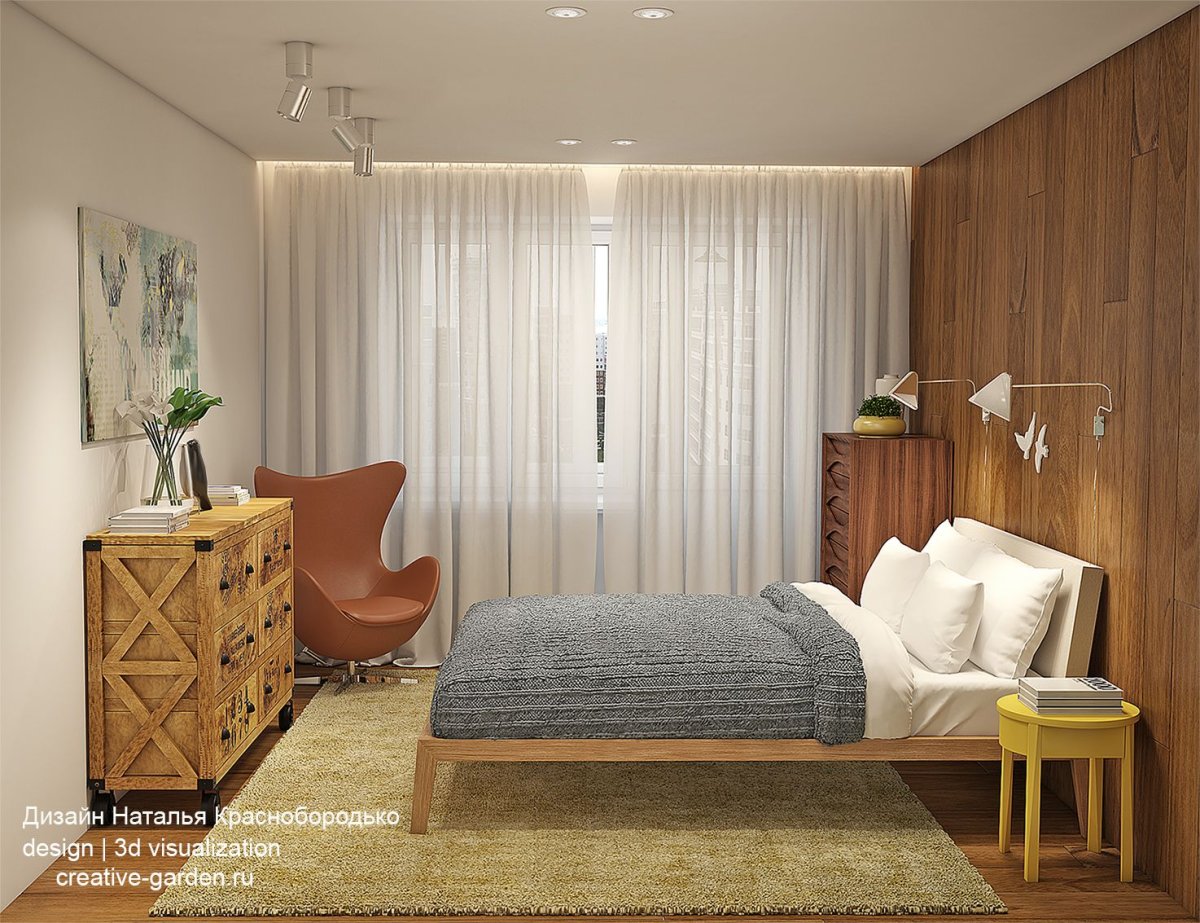 МИД сенчури спальня