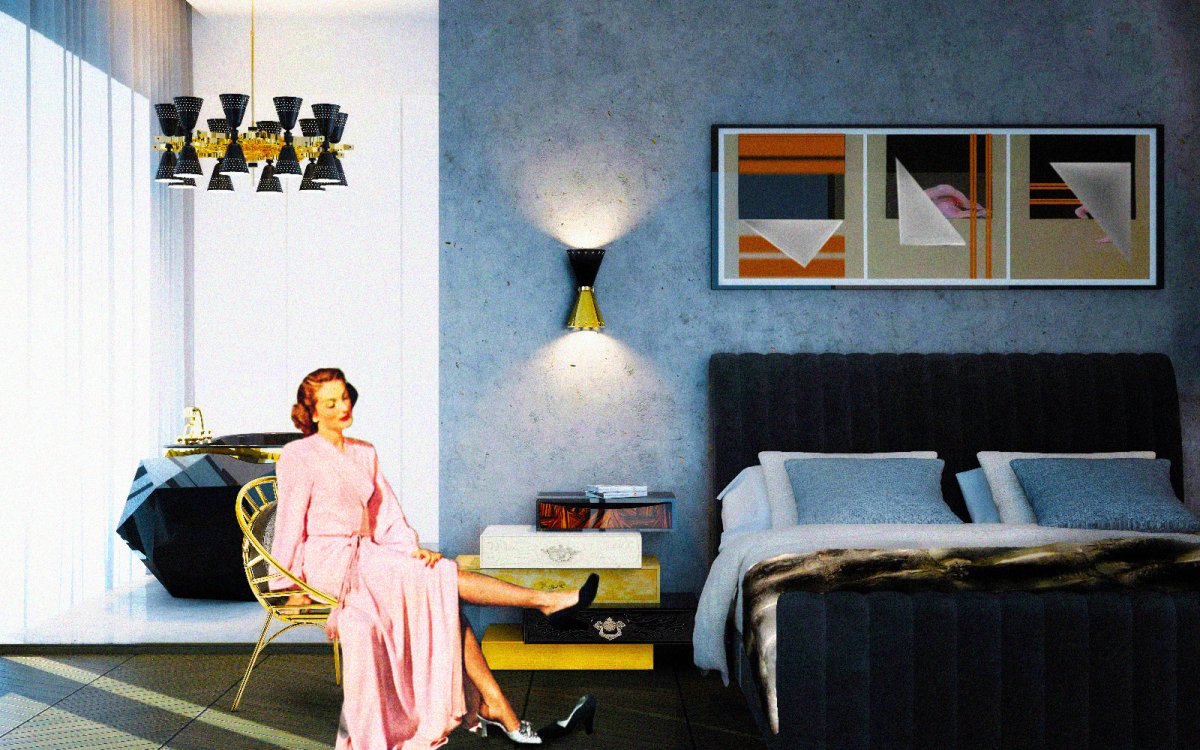 Кровать в стиле МИД сенчури Модерн