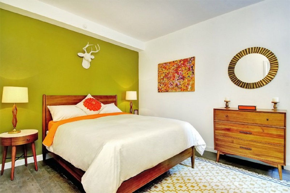 Спальня в стиле МИД сенчури