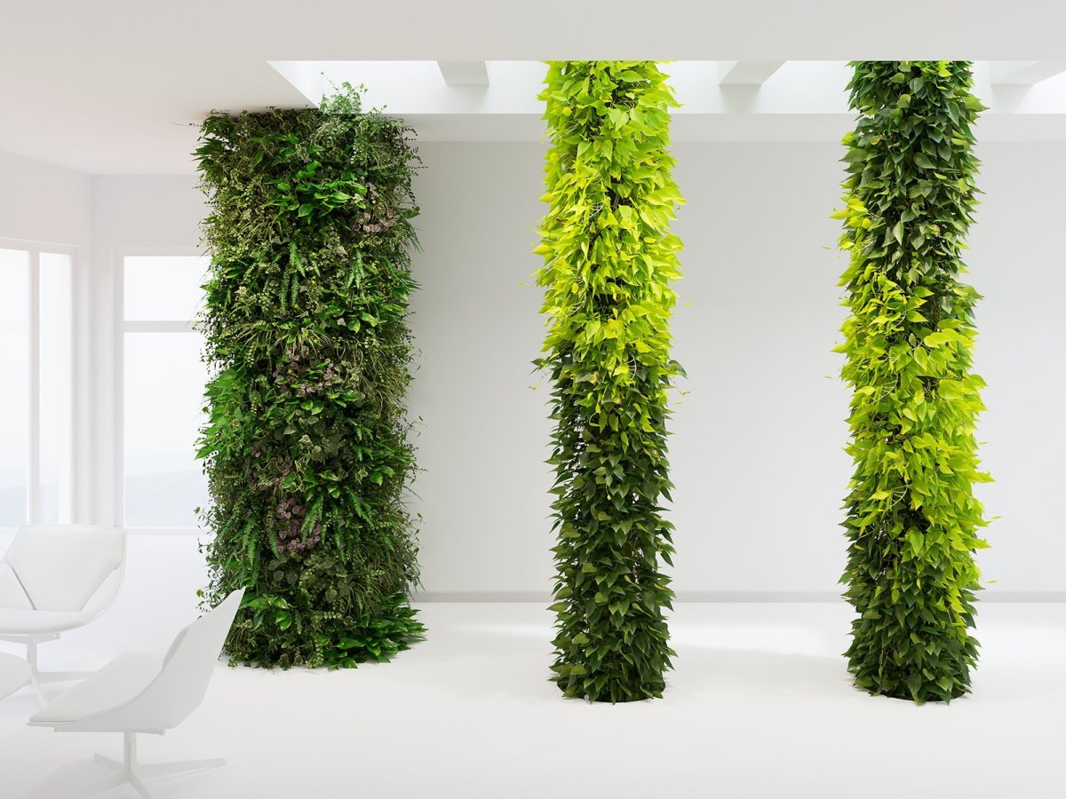 Искусственные цветы свисающие