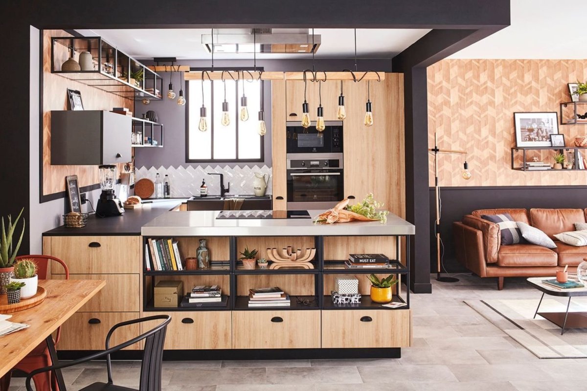 Мудборд интерьера в скандинавском стиле