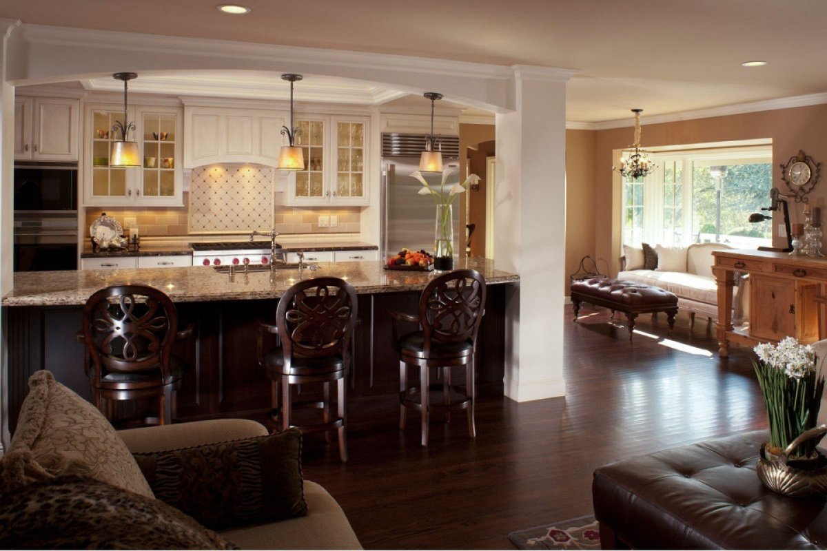 Кухня плюс гостиная 20 кв