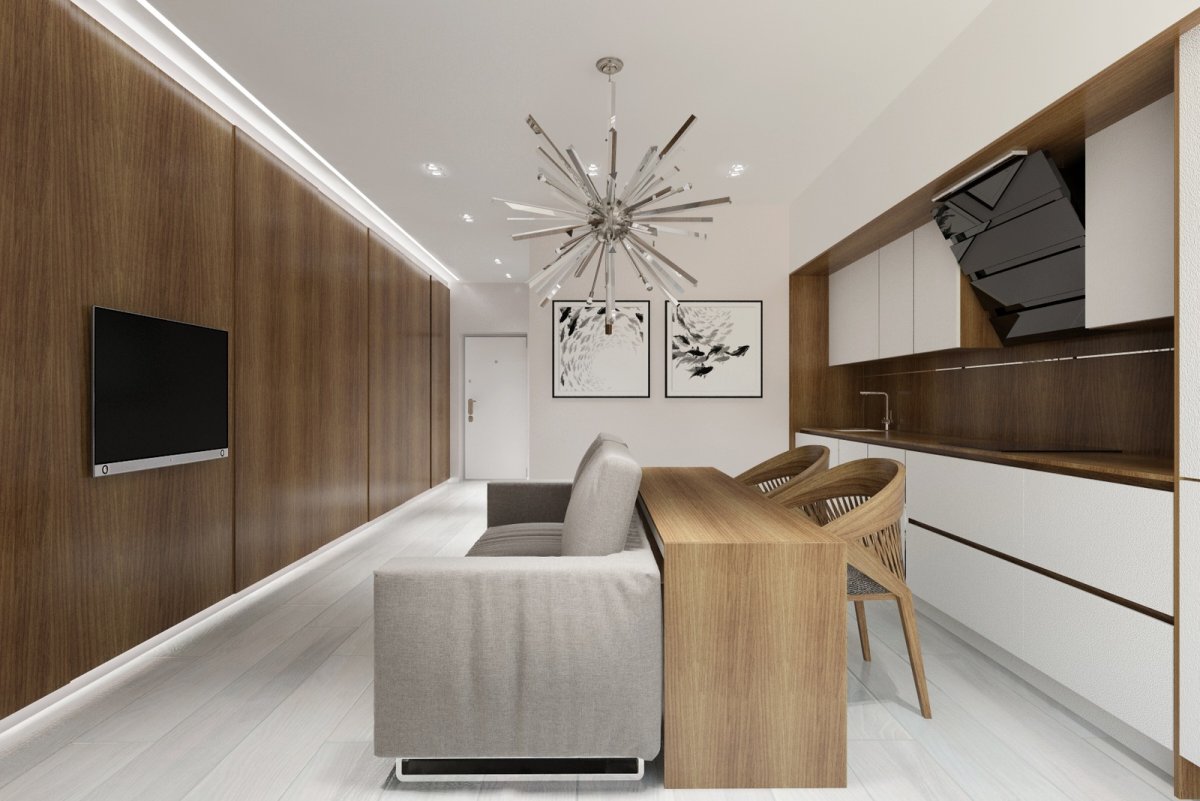 Эко Минимализм в дизайне квартир