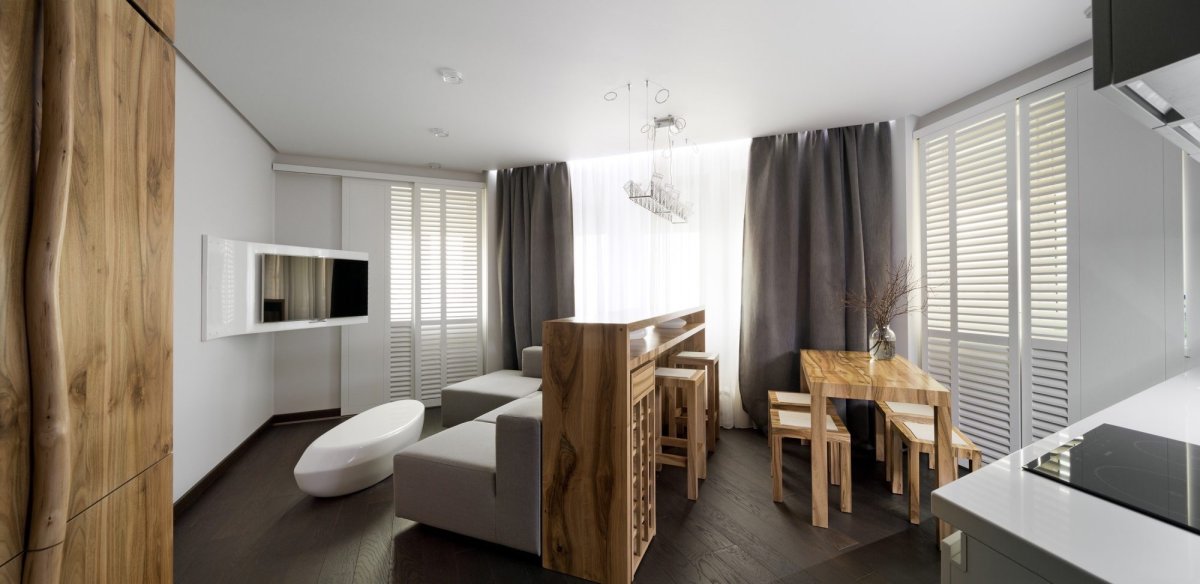 Квартира в стиле эко Минимализм