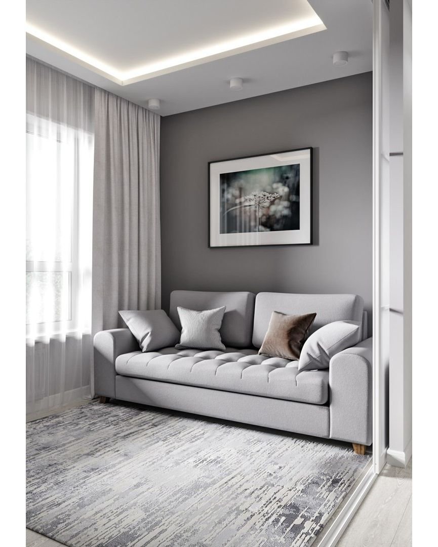 Дизайн спальни с диваном (65 фото)