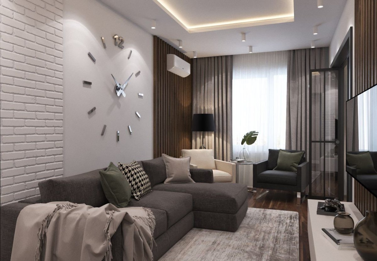 Гостиная в хрущевке