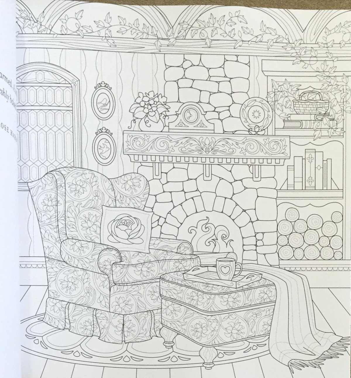 Уютные раскраски