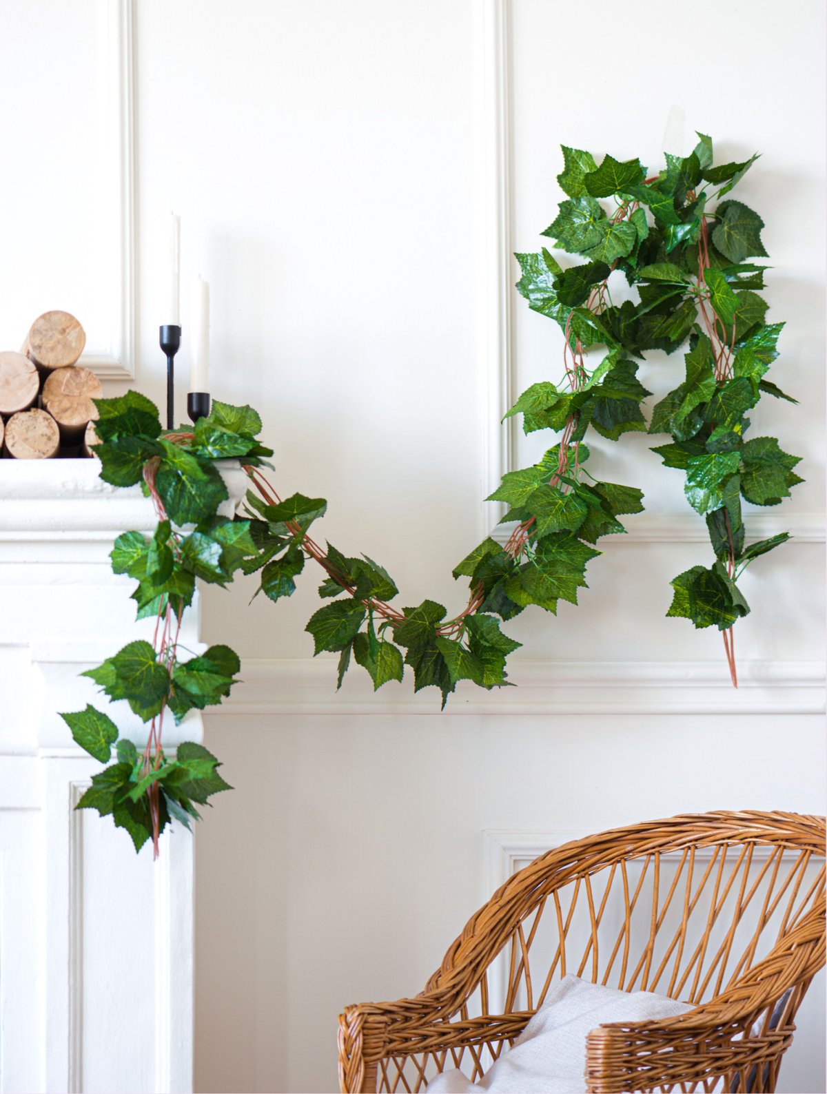 Искусственная зелень на потолке