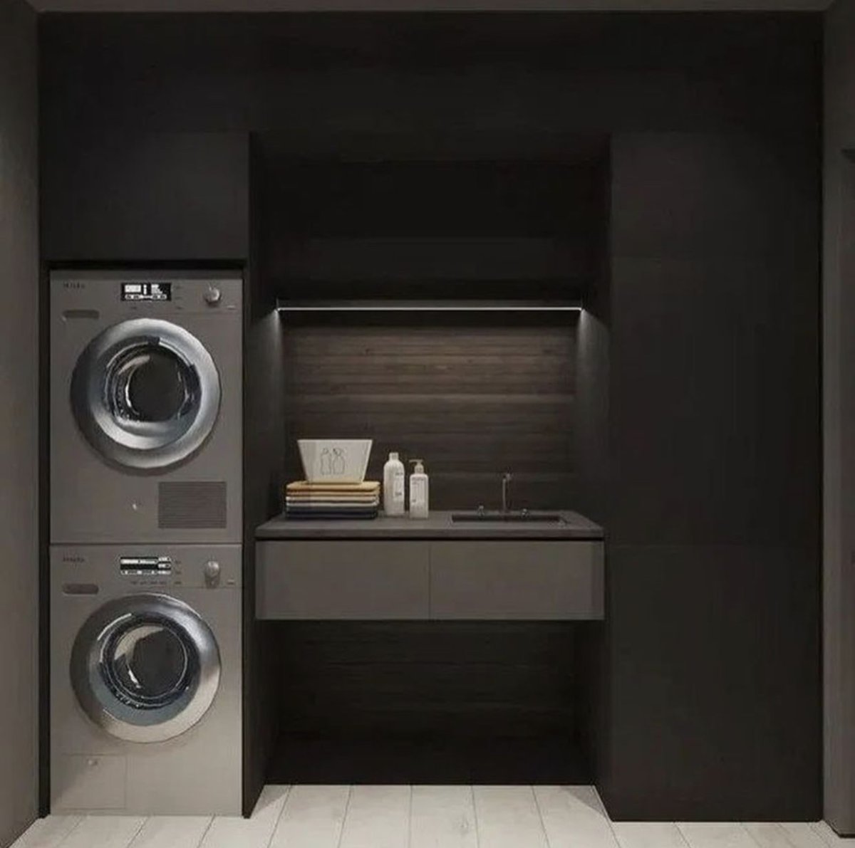 Кладовка со стиральной машиной 2 кв м