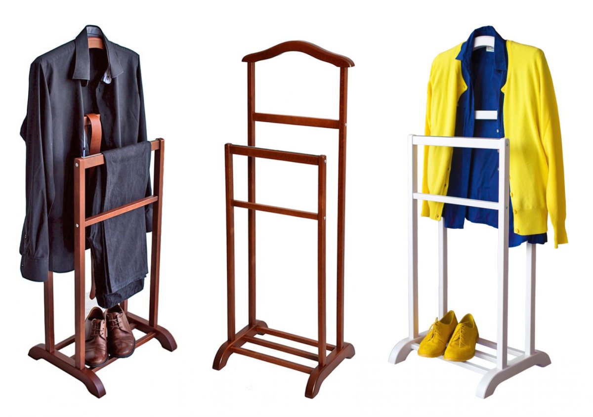 Вешалка из подручных средств