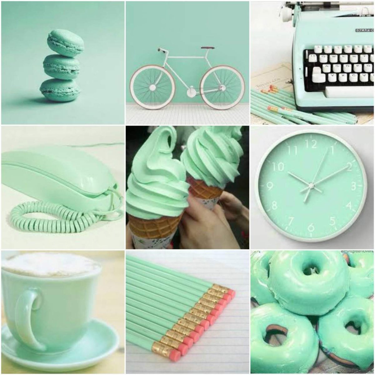 Вещи мятного цвета