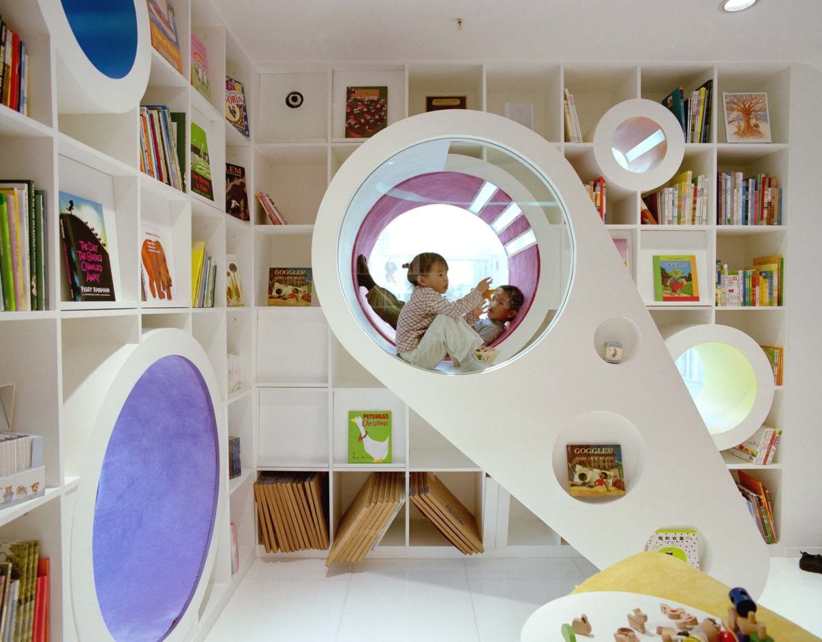 Оригинальные детские комнаты