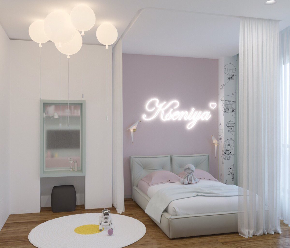 Потолочный светильник для детской комнаты,