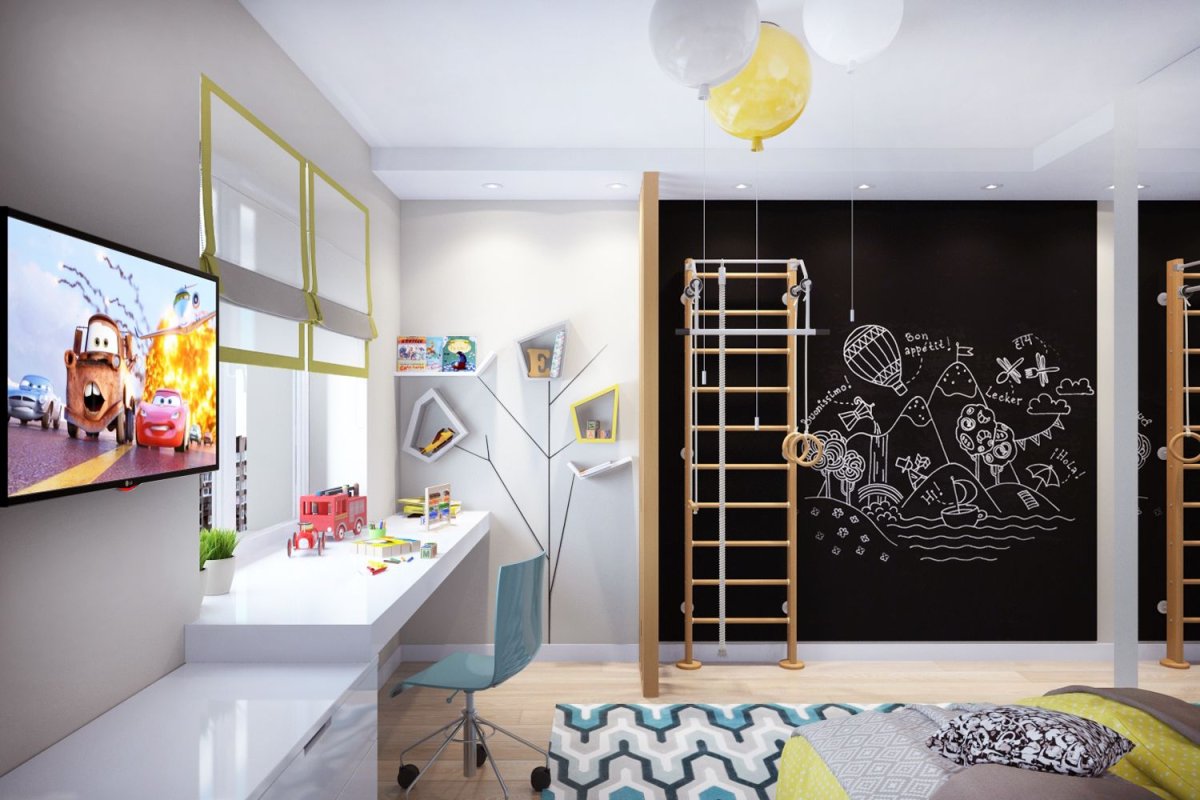 Детская комната пинтрест