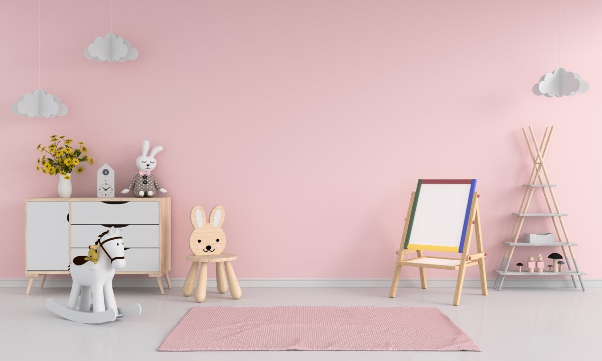 Детская в светлых тонах