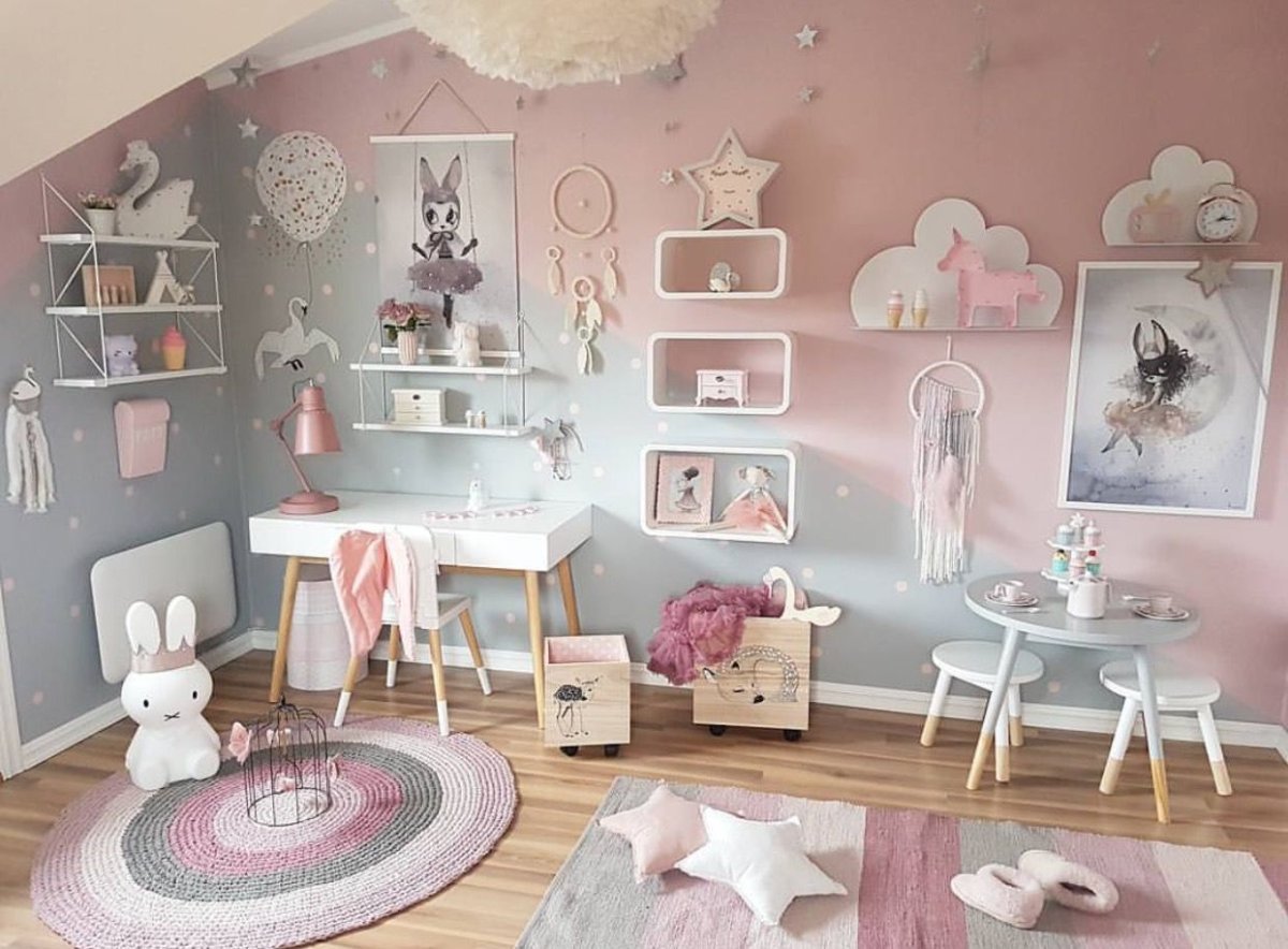 Оригинальные интерьеры детской комнаты
