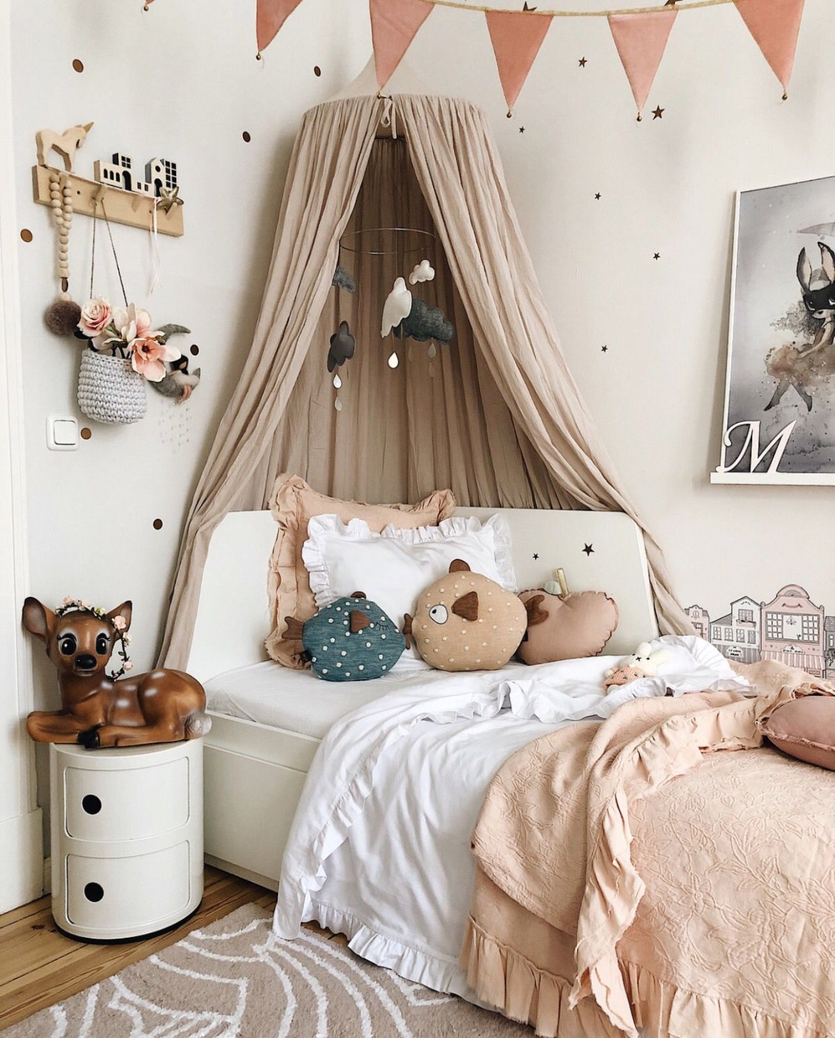 Украшения для детской комнаты Скандинавия