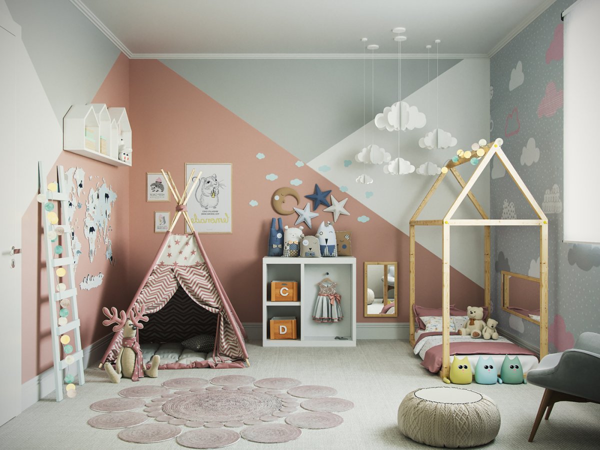 Проходная детская комната