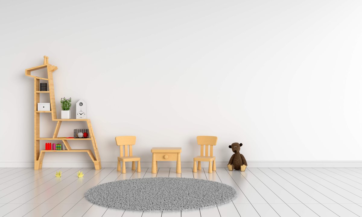 Детская комната в пастельных тонах