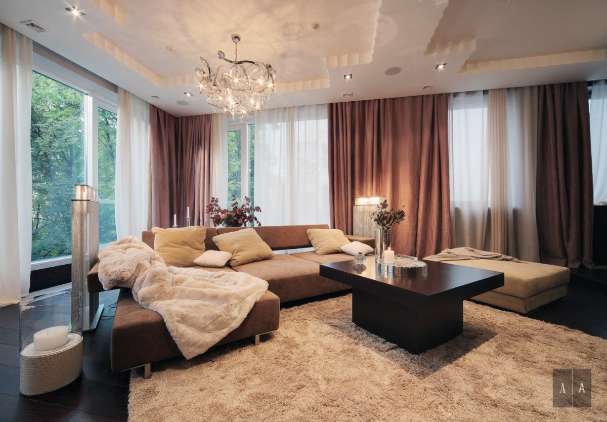 Шторы в гостиную