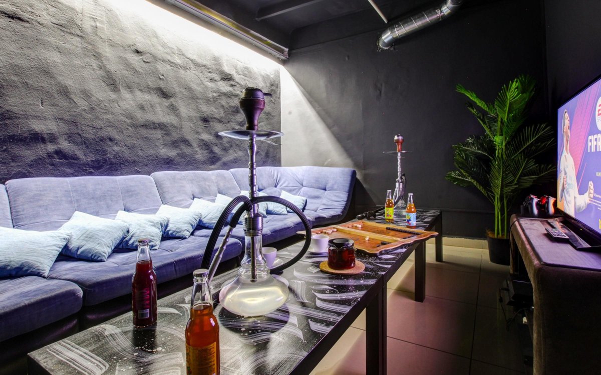 Лаунж зона в стиле лофт