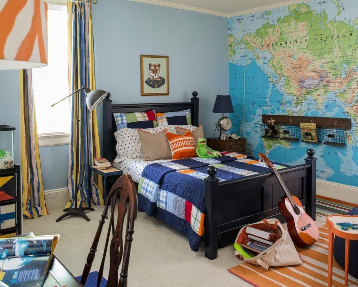 Беспорядок в комнате подростка