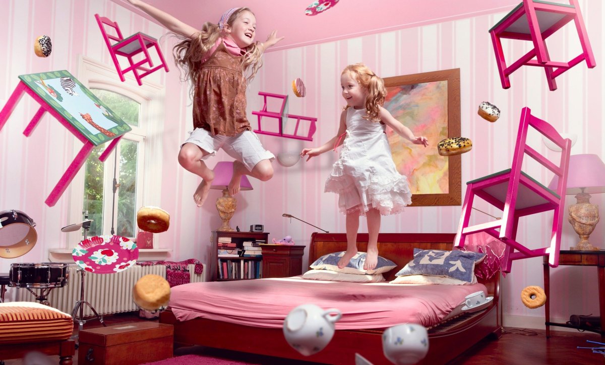 Беспорядок в детской комнате