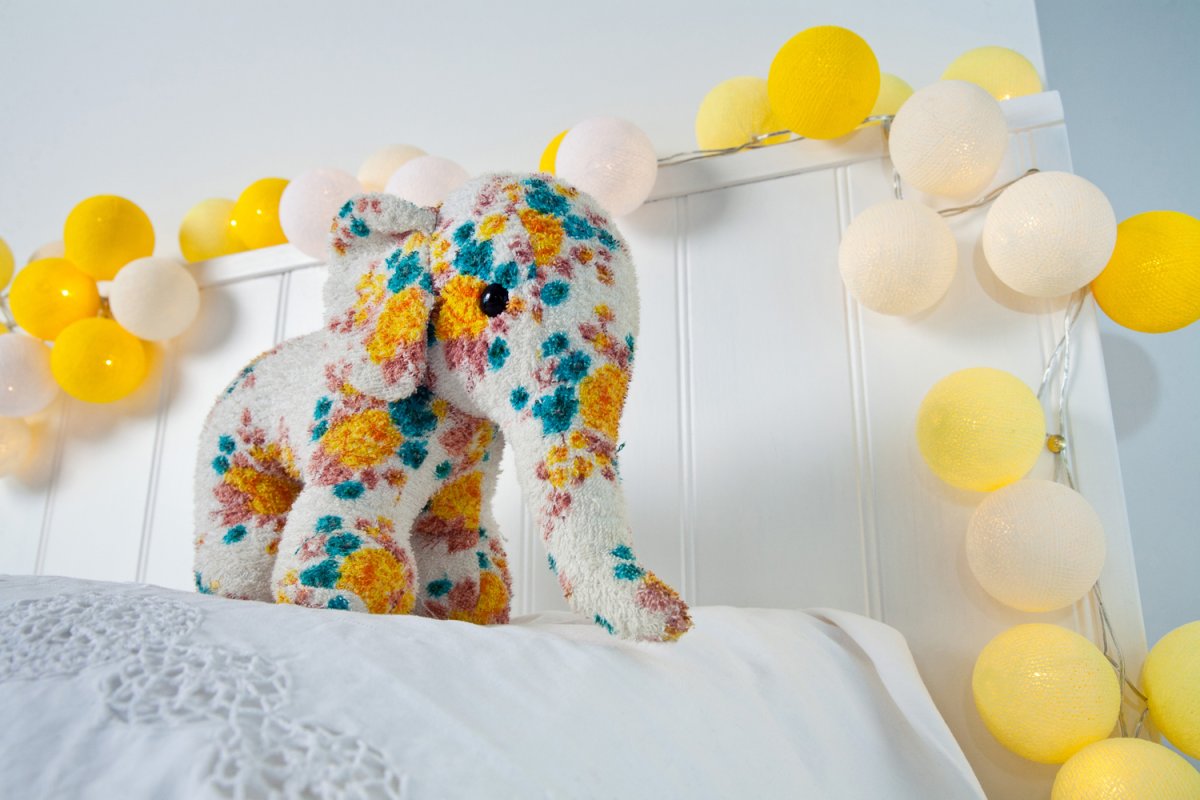 Гирлянда прищепки в интерьере