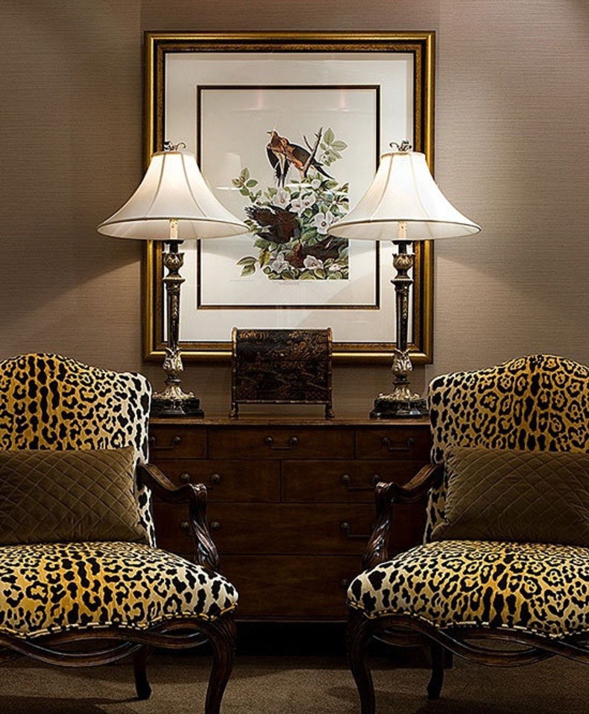 Леопард в интерьере