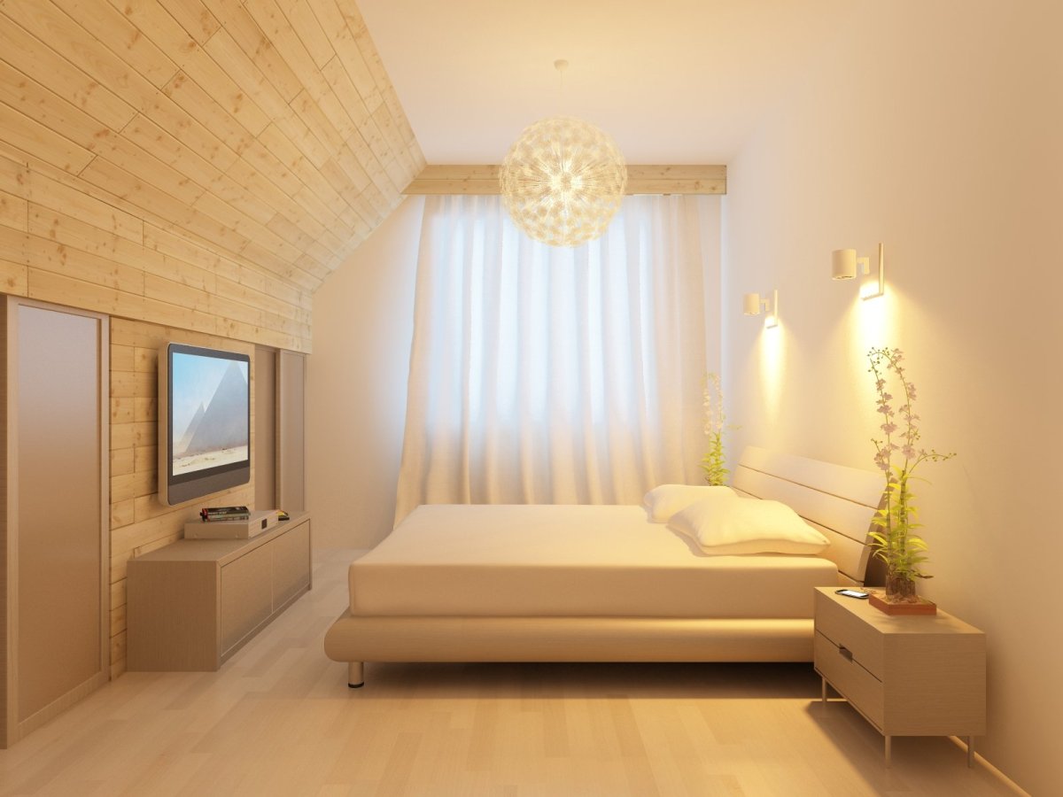 Планировка комнаты для гостей