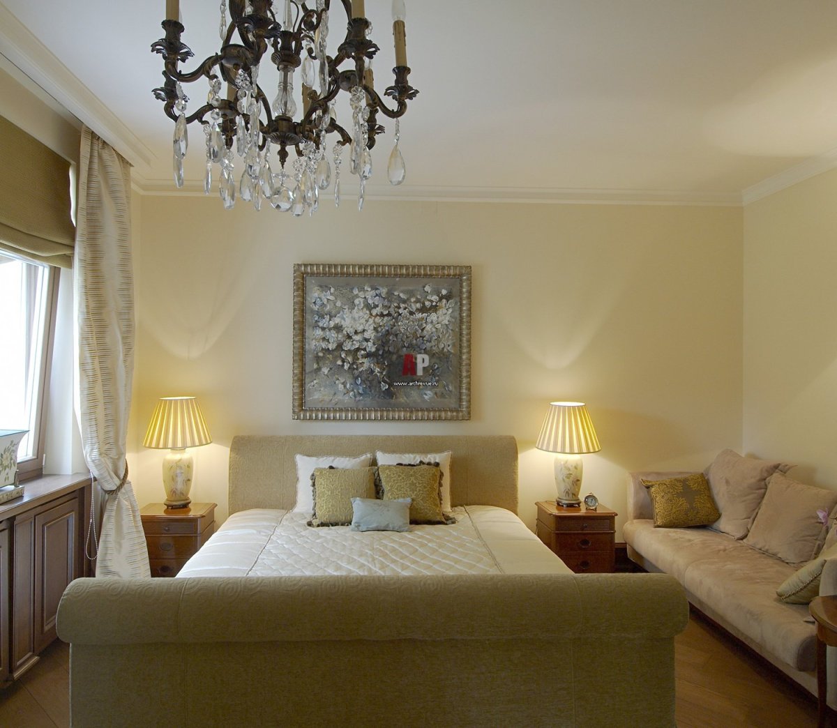 Интерьер гостевой спальни