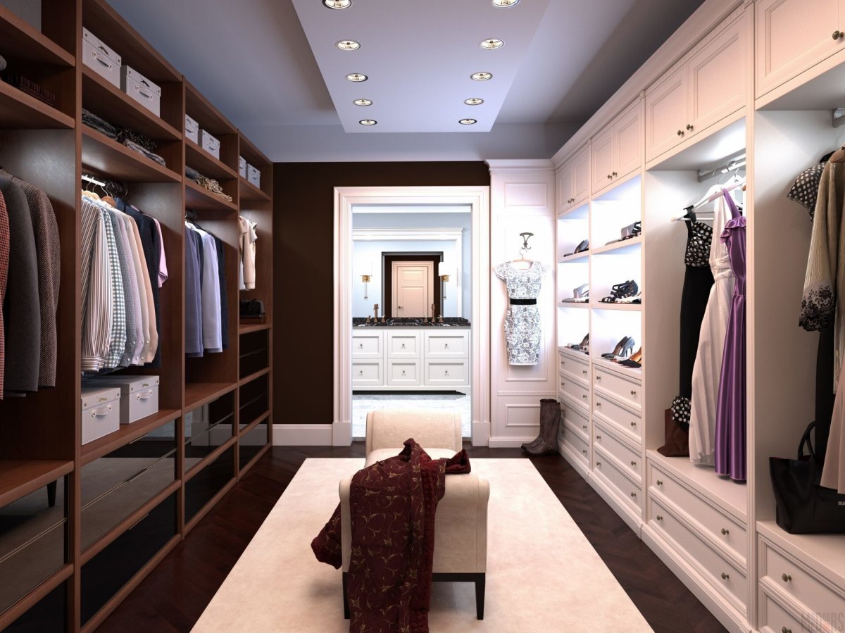 Гардеробные комнаты