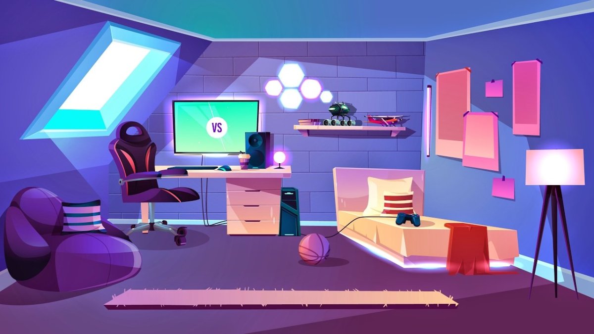 Комната подростка мультяшная